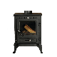 Portable Modern Decorative Wood Stove Burning Indoor Fireplace manufacturer