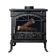 Durable Using Black Wood Burning Stove Decorative Personal Fireplace manufacturer