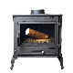 Contemporary Indoor Decorative Wood Burning Fireplace Stove manufacturer