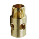 1/2" NPT Air Mixer Inlet Adapter Fitting Valve Connector Burner Inelt Venturi for Gas Fire Pit