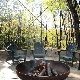 Low Price Metal Corten Steel Fire Pit and Fire Bowl in Night manufacturer