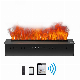 60 Inch Modern Indoor Decorative Water Vapor Flame Fireplace Wall Mounted Home Heater with Remote Control manufacturer