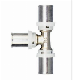 Brass Fittings Equal Tee Multilayer Pipe Hydraulic Press Fittings Straight Equal Pex Al Pex Pipe