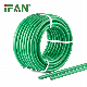 Ifan Pn12.5/Pn16/Pn20/Pn25 Plumbing Plastic Green White Water Pprc PPR Pipe for Hot and Cold Water Supply