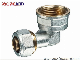  Brass Compress Fittings Female Elbow for Pap Pipes