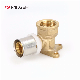  Mingshi Plumbing Materials Floor Heat Water Supply Pexalpex Pipe Fitting with Watermark/Acs/Aenor Wall Plated Male Elbow Press Brass Fittings
