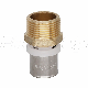  Brass Press Fitting (TH Jaws) for Pex-Al-Pex Multilayer/Composite Pipe (PAP) for European Market