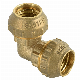  Factory Price PE Pipe Brass Compression Fittings PE Fitting Elbow