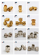 Mingchi Factory Price Pex Pipe Fittings Al PE Al Pex Al Pex Pipe Fittings Brass Fittings