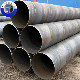  API 5L Spiral Steel Tube ASTM A252 SSAW Carbon Welded Pipe