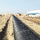  Steel Band Corrugated Spiral Black Plastic Water Pipe