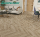 Anti-Corrosion Lvt PVC Vinyl Herringbone Parquet Spc Flooring for Sports Hall, Dance Room, Badminton Room