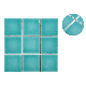 China Hot Sale Blue and Green Glossy Swimming Pool Mosaic Tile for Sale