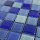 Hot Sale Blue Glass Mosaic Tile for Swimming Pool manufacturer