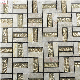 Good Price Gold Color Glass Mixed Stone Mosaic for Interior Wall