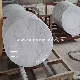 Italian Carrara White Marble Table Top for Restaurant manufacturer