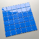  300X300mmm Glossy Blue Swimming Pool Crystal Glass Mosaic Tiles