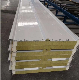  Perforated/Acoustic Absorption/Soundproof/Fireproof PU Closing Rockwool Sandwich Panel for Power Plant/Textile Mill