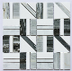 New Marble Mosaic Tile Popular Design Black and White Natural Color for Wall and Floor