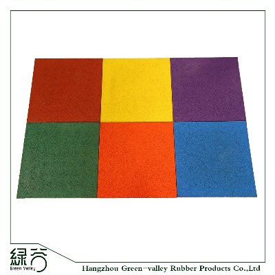 Anti-Slip Safety Rubber Mats Rubber Flooring Tiles for Play Area