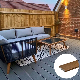 WPC Decking Wood Grain Outdoor Solid Wooden Plastic Composite Decking manufacturer