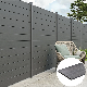 Waterproof Outdoor Private Easy Installation Composite Plastic Wood WPC Fence manufacturer