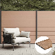 Hot Sale Easy Installation Wood Plastic Outdoor Composite Waterproof Garden Privacy Panel WPC Fence