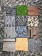  300X300mm Solid Anti UV Anti-Slip Water Proof Stone Grass WPC DIY Decking Tiles Wood Plastic Composite Decking Tiles