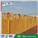China Highly Cost Effective Wood Plastic Timber Composite WPC Garden Fence