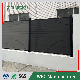  Anti-Aging Morden Style Decorative Aluminum Wall Wood Plastic Composite Garden Fencing