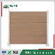 New Design Garden House Door Wood Grain Plastic Composite WPC Fence manufacturer