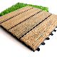 Outdoor Waterproof WPC Solid Hollow Deck 1 Feet by 1 FT Wood Plastic Composite Engineered Flooring WPC DIY Interlock Deck Tile