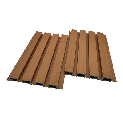 Luxury Outdoor Wood Plastic Composite Boards 3D Exterior WPC Wall Panel