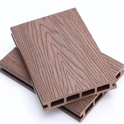 WPC Decking 3D Embossed Wood Grain Outdoor Wooden Plastic Composite Flooring
