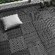  for Exterior Wood Plastic WPC DIY Floor Boards Interlock Waterproof Outdoor Decking Tile 300*300mm DIY Wood Plastic Composite Hollow Tiles