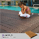 Environmental Friendly European Quality Circle Hollow Co-Extrusion Plastic Composite Decking Board manufacturer