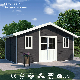  Factory Wholesale Waterproof Aluminium Post Frames Wood Plastic Composite Fence Eco-Friendly Anti UV WPC Garden Shed House