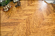 Doussie Engineered Wood Flooring, Chevron Design Parquet Floor manufacturer