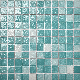 Foshan Made Factory Wholesale Mosaic Tiles at Factory Prices Swimming Pool Tile Melt Glass Bathroom Blue Green Color Wall China Outdoor manufacturer
