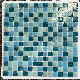  Foshan Decorative Home Building Material Glossy Crystal Glass Floor Wall Mosaic