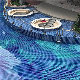 Blue Color Mosaic Ceramic Swimming Pool Glass Mosaic Tile manufacturer