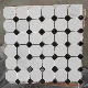 Carrara White Marble Octagon Mosaic Tiles Design manufacturer