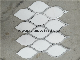 Leaf Design Polished/Tumbled/Carrara White/Hexagon/Stone White Marble Tile Mosaic manufacturer
