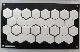 White Marble Hexagon Mixed Aluminum Mosaic Tile for House Decoration manufacturer