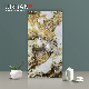  Qingdao New Design 600*1200mm K Line Vitrified Golden Silver Glazed Polished Full Body Porcelain Floor Wall Tile