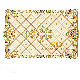 Arabician Style Rectangle Marble Medallion for Great Room/Foryer Floor Decor in New Home manufacturer