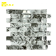 Orient Style Black and White Crystal Glass Bathroom Kitchen Wall Mosaic Tiles manufacturer