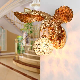  Light Luxury and Simple Traditional Resin Glass Eagle Handicraft Decorations