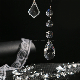 Clear 16mm Glass Octagon Beads Crystal Chain for Crystal Chandelier