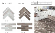 Herringbone Shape Wood Look Effect Ceramic Mosaic Tile for Bathroom Kitchen Backsplash manufacturer